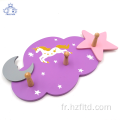 Patère Cloud murale en bois Cadeaux pour enfants